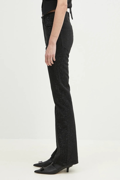 Fiorucci jeansy Rhinestone Flared damskie high waist U02SPDJE083DN01DN05 - zdjęcie produktu nr 2