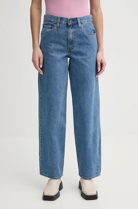 Levi's jeansy BAGGY DAD damskie medium waist - zdjęcie produktu nr 1