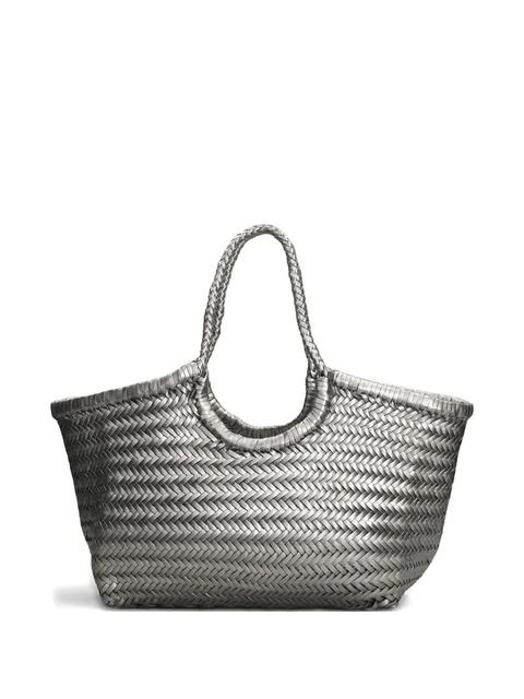 DRAGON DIFFUSION Nantucket woven tote bag - Silver - zdjęcie produktu nr 1