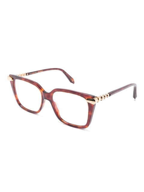Bvlgari square-frame glasses - Brown - zdjęcie produktu nr 2