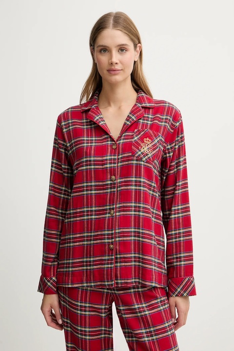 Lauren Ralph Lauren piżama damska kolor czerwony ILN92457F - zdjęcie produktu nr 1