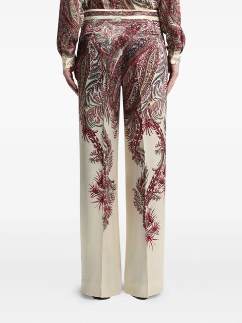 ETRO paisley-print trousers - Red - zdjęcie produktu nr 2