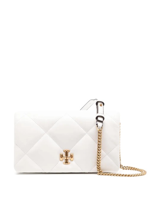 Tory Burch Kira Diamond quit chain crossbody bag - White - zdjęcie produktu nr 1