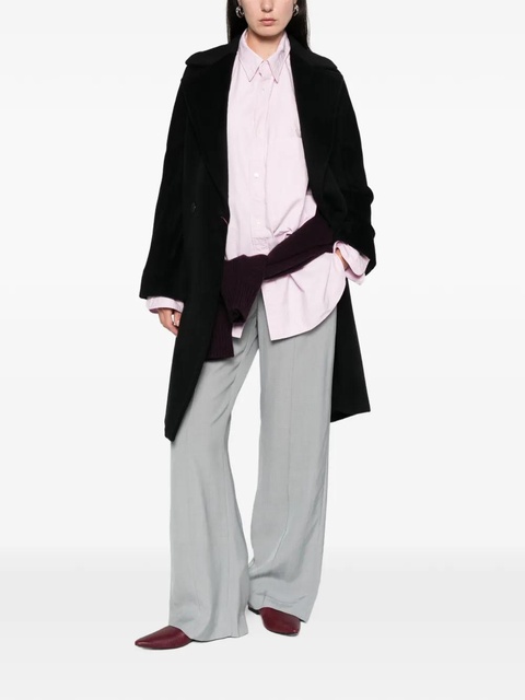 Max Mara double-breasted wool coat - Black - zdjęcie produktu nr 1