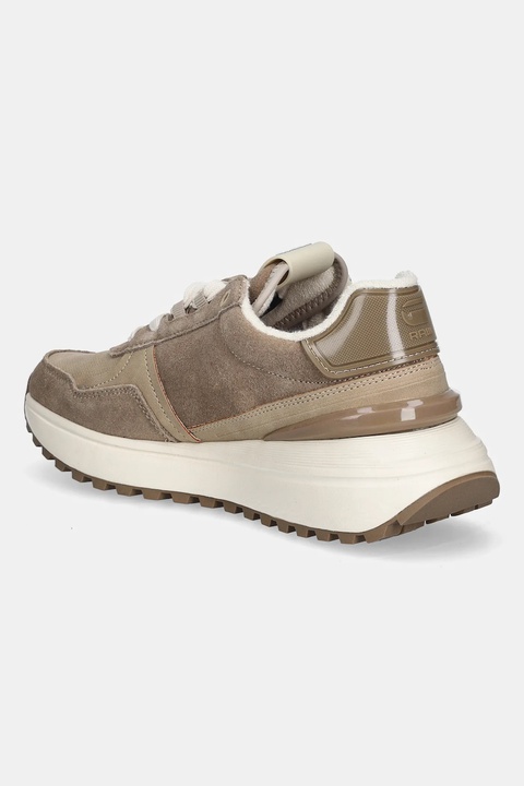 G-Star sneakersy zamszowe LYN TWL W damskie kolor brązowy D28140-01-5062 - zdjęcie produktu nr 1