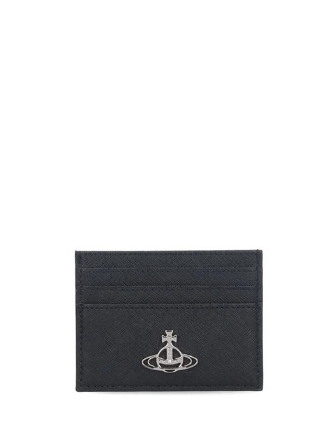 Vivienne Westwood flat card holder - Black - zdjęcie produktu nr 1