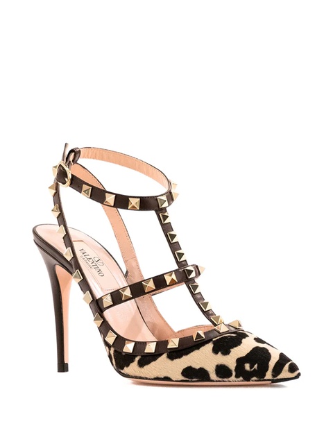 Valentino Garavani 100mm Rockstuds pumps - Neutrals - zdjęcie produktu nr 2