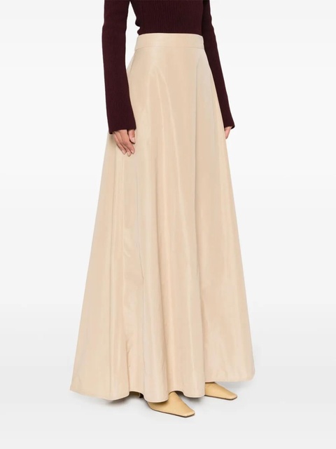 Jil Sander flared maxi skirt - Neutrals - zdjęcie produktu nr 2