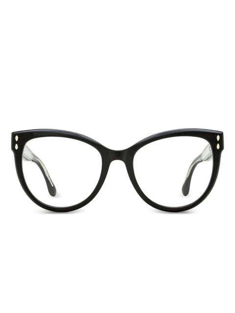 Isabel Marant Eyewear round-frame glasses - Black - zdjęcie produktu nr 1