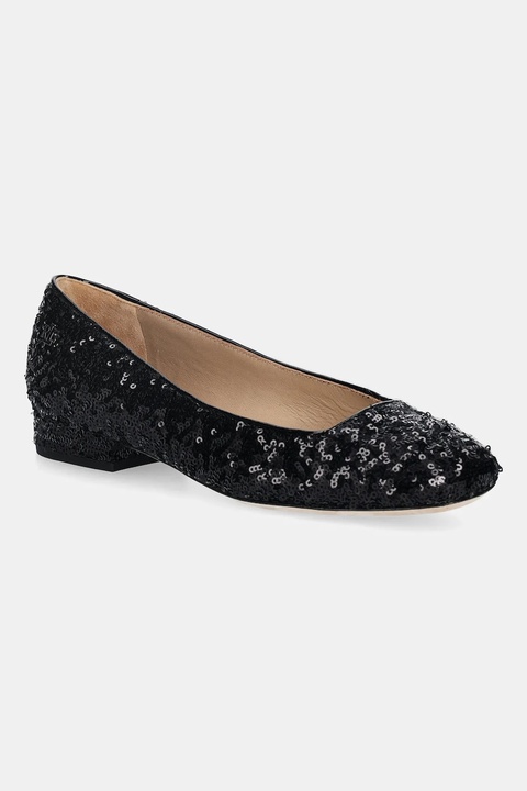 Lauren Ralph Lauren baleriny Emellie Bllt kolor czarny 802977878001 - zdjęcie produktu nr 1