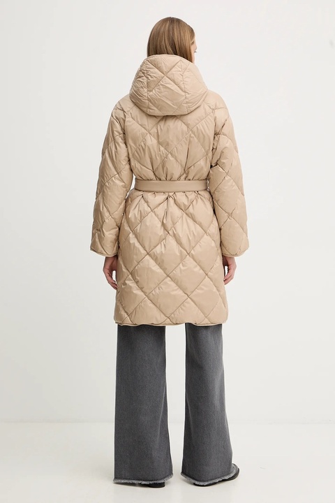 Weekend Max Mara kurtka BANFY kolor beżowy przejściowa 2525496042600 - zdjęcie produktu nr 2