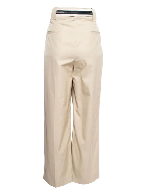 SANDRO 2023 pre-owned belted trousers - Neutrals - zdjęcie produktu nr 2