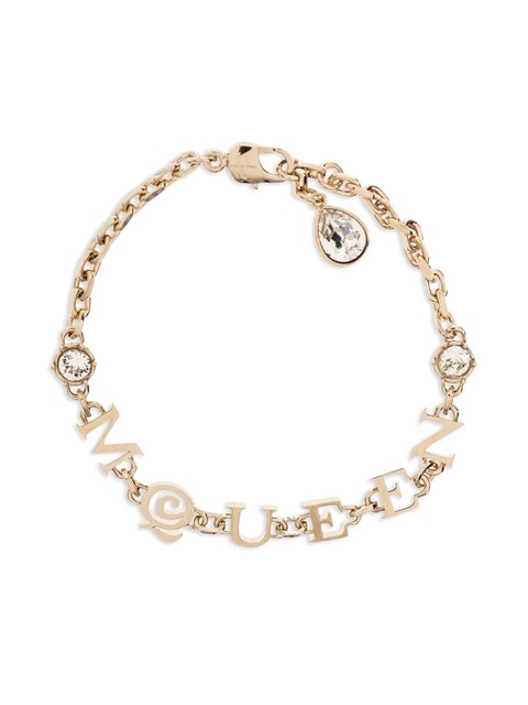 Alexander McQueen logo charm bracelet - Gold - zdjęcie produktu nr 1