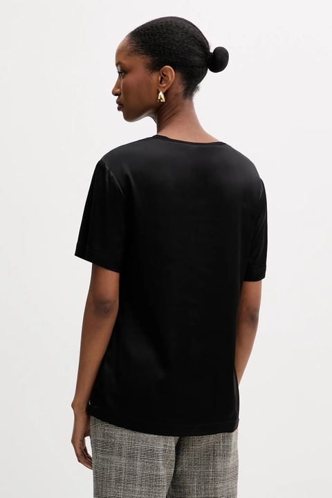 Silvian Heach t-shirt OREILLE damski kolor czarny GPA25530BL - zdjęcie produktu nr 2