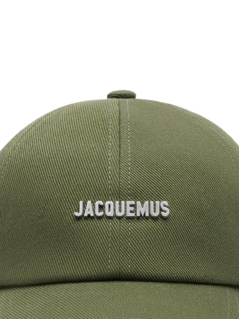 Jacquemus The Gadjo logo-plaque baseball cap - Green - zdjęcie produktu nr 2