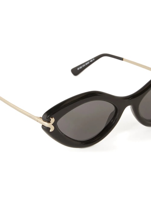 PUCCI geometric-frame sunglasses - Black - zdjęcie produktu nr 1