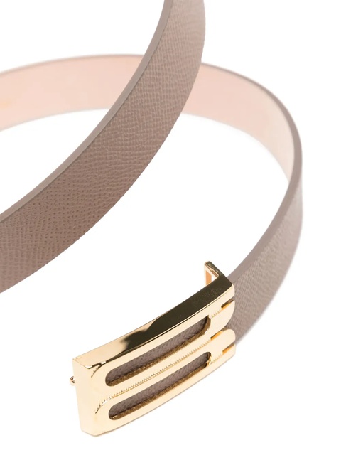 Victoria Beckham Jumbo Frame belt - Grey - zdjęcie produktu nr 1