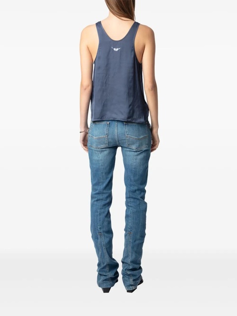 Zadig&Voltaire Tarys top - Blue - zdjęcie produktu nr 2