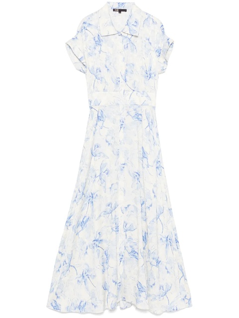 Maje floral-print maxi dress - Blue - zdjęcie produktu nr 1
