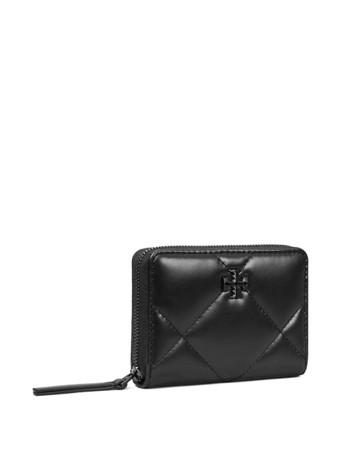 Tory Burch Kira quilted leather zip-around wallet - Black - zdjęcie produktu nr 2
