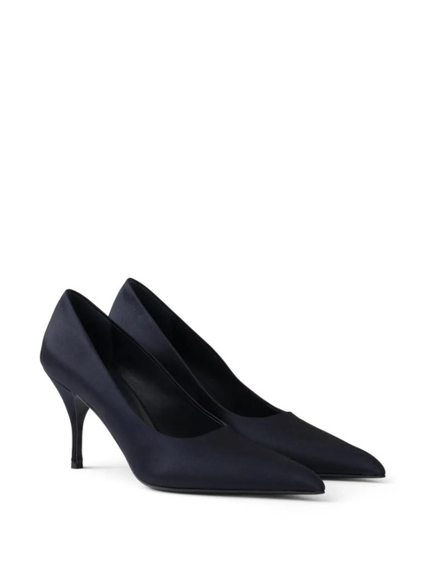 Prada 85mm satin pumps - Blue - zdjęcie produktu nr 2