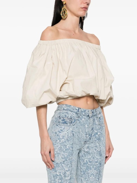 MARANT ÉTOILE Bertille top - Neutrals - zdjęcie produktu nr 2