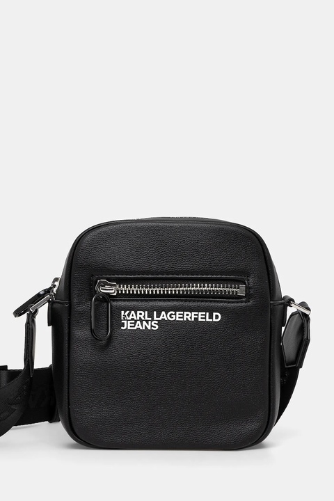 Karl Lagerfeld Jeans saszetka kolor czarny A1M30340 - zdjęcie produktu nr 1