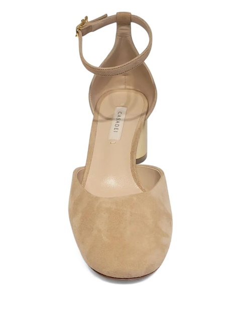 Casadei 50mm ankle-strap block-heel pumps - Neutrals - zdjęcie produktu nr 2