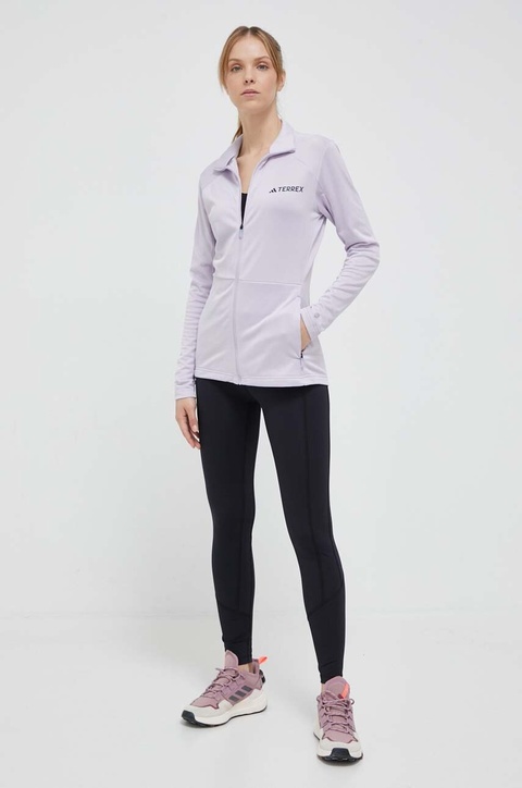 Mammut legginsy sportowe Massone damskie kolor czarny gładkie - zdjęcie produktu nr 2