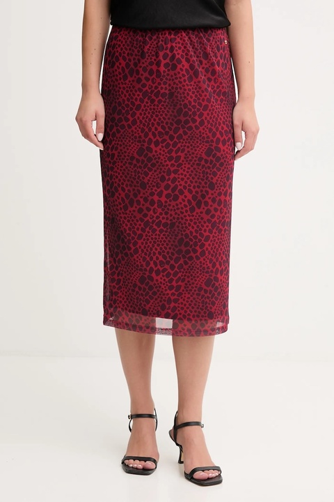 Marc Aurel spódnica kolor czerwony midi ołówkowa 2327-7001-73891 - zdjęcie produktu nr 1