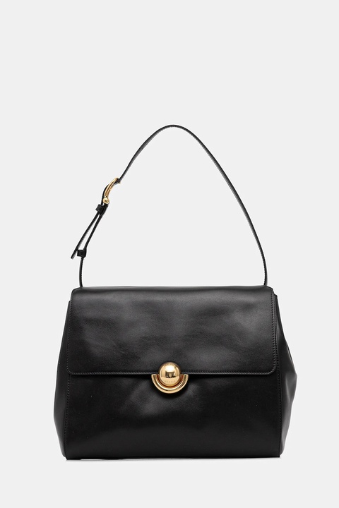 Furla torebka skórzana kolor czarny WB01804.BX4185.O6000 - zdjęcie produktu nr 1