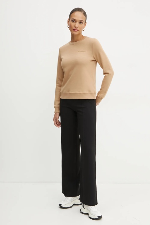 Karl Lagerfeld bluza damska kolor beżowy gładka A1W20066 - zdjęcie produktu nr 1