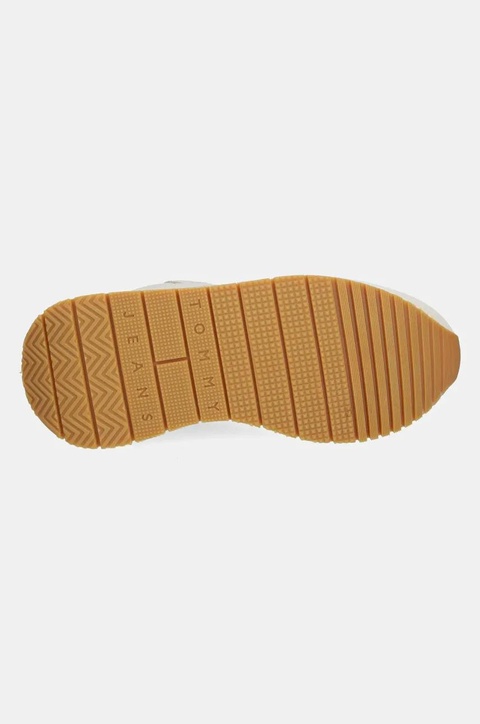 Tommy Jeans sneakersy TJW EVA RETRO RUNNER kolor beżowy EN0EN02771 - zdjęcie produktu nr 2
