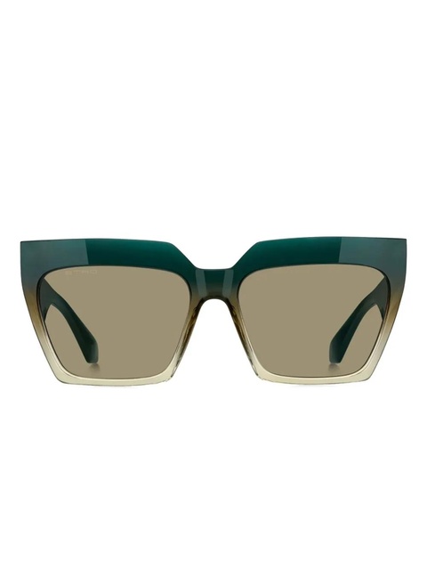 ETRO geometric sunglasses - Green - zdjęcie produktu nr 1