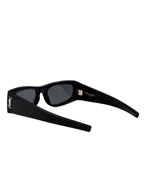 Saint Laurent Eyewear rectangle-frame sunglasses - Black - zdjęcie produktu nr 2