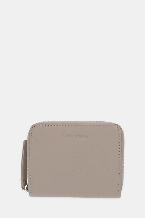 Marc O'Polo portfel skórzany damski kolor beżowy 5000009091 - zdjęcie produktu nr 1