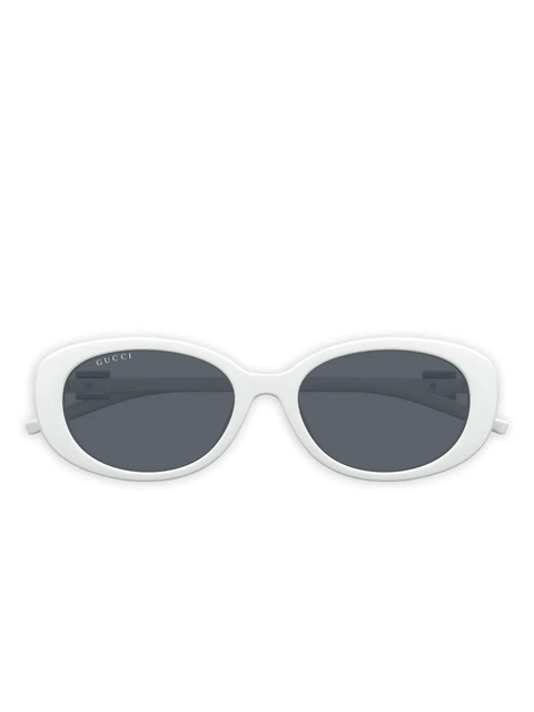 Gucci Eyewear oval-frame sunglasses - White - zdjęcie produktu nr 1