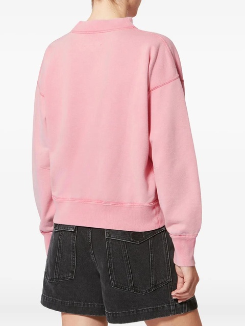 MARANT ÉTOILE Moby logo sweatshirt - Pink - zdjęcie produktu nr 2