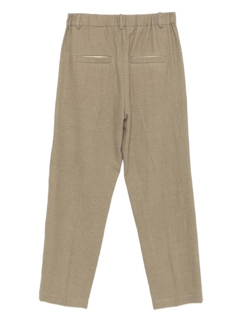 Alysi textured wool trousers - Green - zdjęcie produktu nr 2