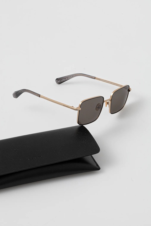 AllSaints okulary przeciwsłoneczne Aron kolor złoty ALS7010 - zdjęcie produktu nr 2