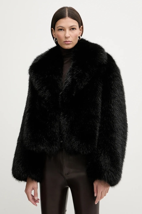 Stand Studio płaszcz Samara kolor czarny 61701-9431 - zdjęcie produktu nr 1