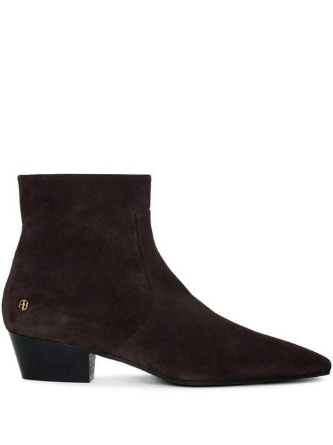 ANINE BING Freya pointed-toe boots - Brown - zdjęcie produktu nr 1