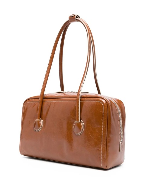 Marge Sherwood leather top-handle tote bag - Brown - zdjęcie produktu nr 2