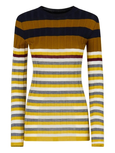 Marni virgin-wool striped sweater - Yellow - zdjęcie produktu nr 1