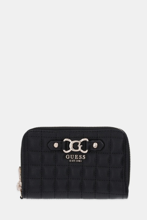 Guess portfel NADIRA damski kolor czarny SWQG84 24164 - zdjęcie produktu nr 1