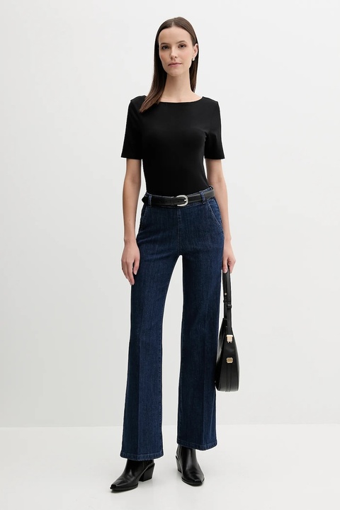 United Colors of Benetton jeansy damskie high waist 4TUTDF06V - zdjęcie produktu nr 1