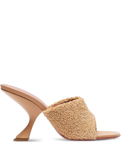 Amina Muaddi 90mm Taylor sandals - Neutrals - zdjęcie produktu nr 1