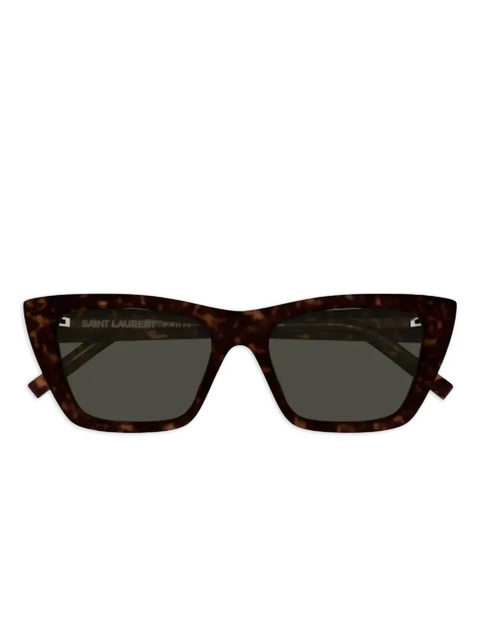 Saint Laurent Eyewear cat-eye sunglasses - Brown - zdjęcie produktu nr 1