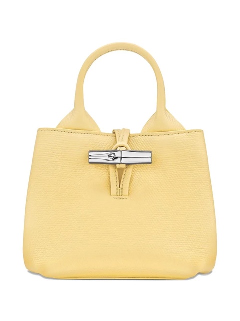 Longchamp mini Le Roseau tote bag - Yellow - zdjęcie produktu nr 1
