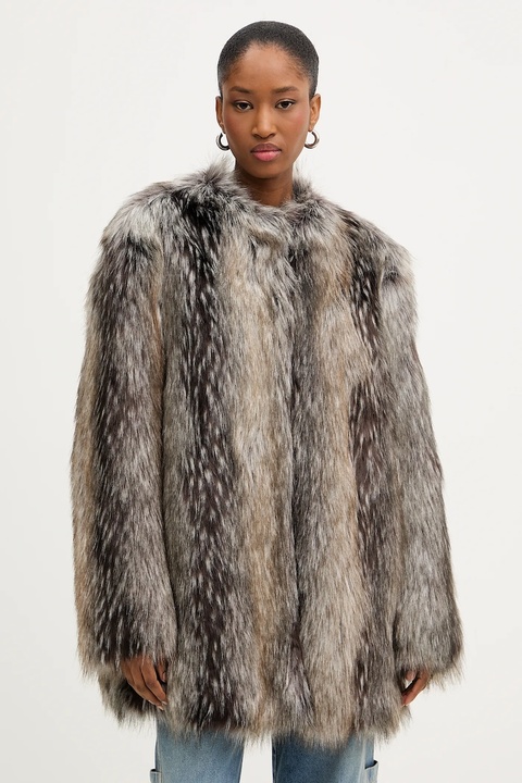 Haveone płaszcz kolor szary KCT-P018 - zdjęcie produktu nr 1